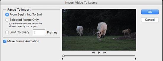 Video to layers import Video to layers import