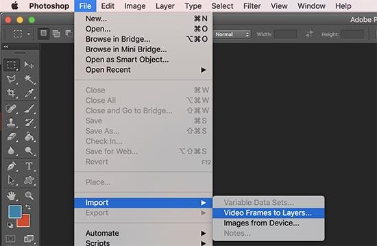 Import your video into layers Import your video into layers