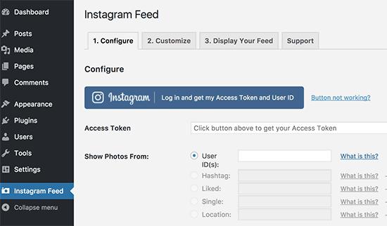 Get access token and user ID from Instagram Get access token and user ID from Instagram