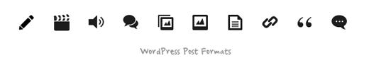 Grido Post Format Icons Grido Post Format Icons