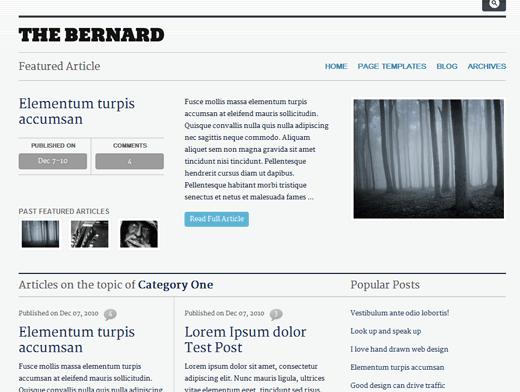 The Bernard Theme The Bernard Theme