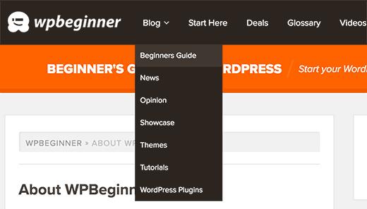 Displaying blog topics in WordPress navigation menu Displaying blog topics in WordPress navigation menu