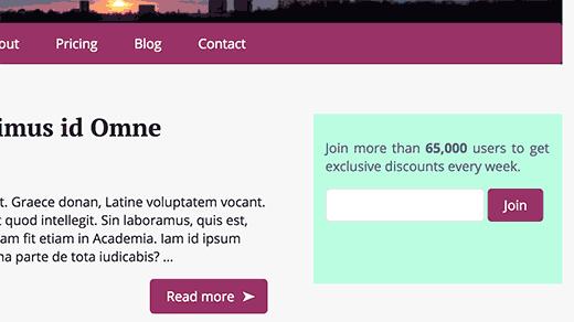 Colorful text widgets Colorful text widgets
