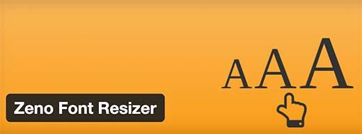 Zeno Font Resizer Zeno Font Resizer