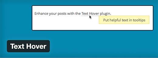 Text Hover Text Hover