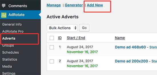 Add new ad Add new ad