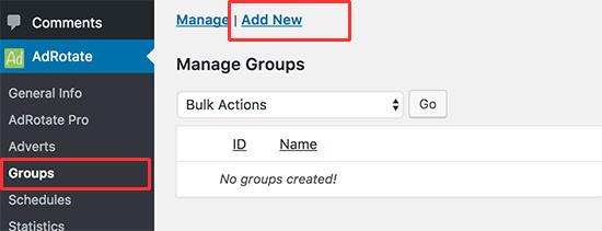 Add new group Add new group