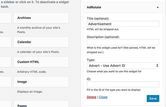 AdRotate Widget AdRotate Widget