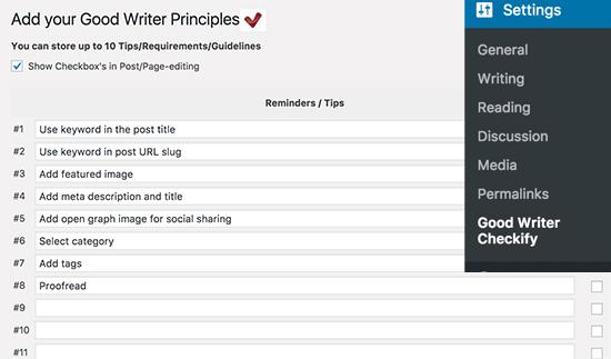 Create checklist Create checklist