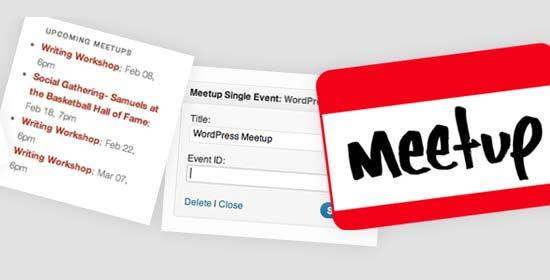 Meetup Widgets Meetup Widgets