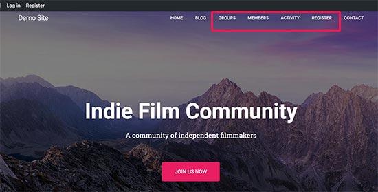 BuddyPress links BuddyPress links
