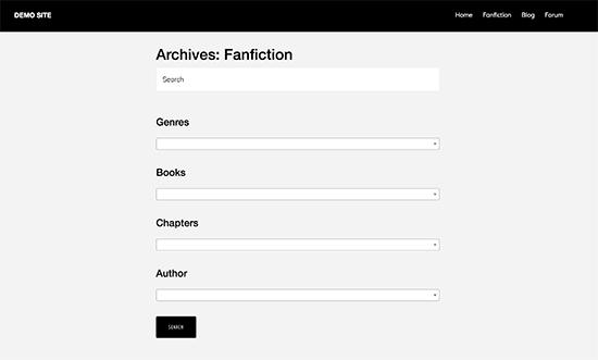 Fanfiction archive search Fanfiction archive search