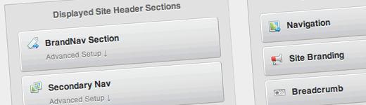 Platform Pro Secondary Navigation