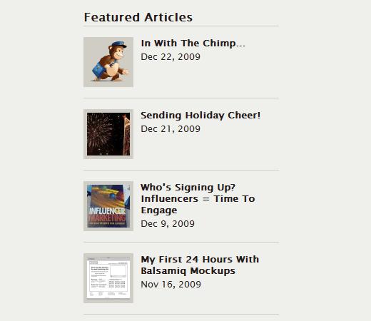 Display Featured Posts with Thumbnails in WordPress