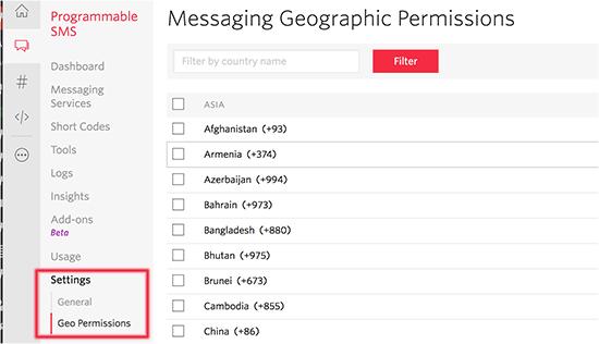 Geo permissions Geo permissions