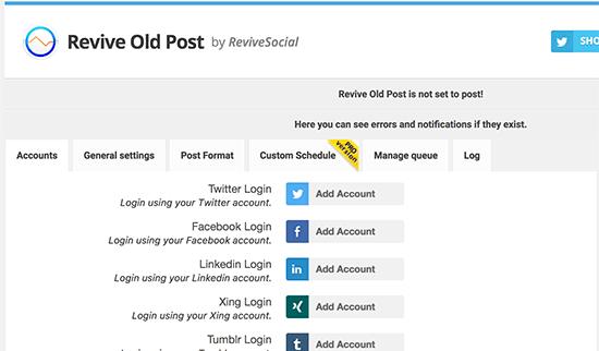 Revive Old Post Revive Old Post