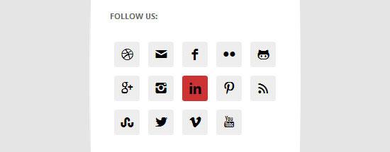 Simple Social Icons Simple Social Icons