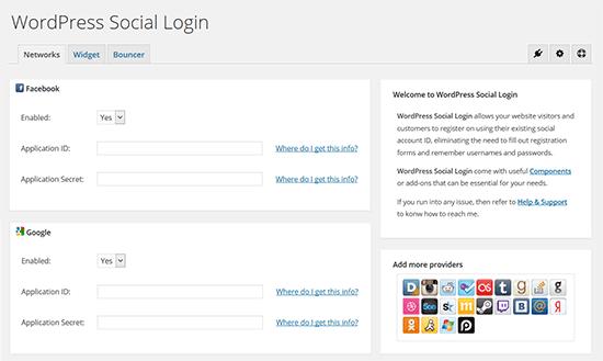 WordPress Social Login WordPress Social Login
