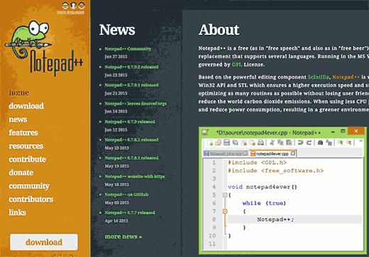 Notepad++ Notepad++
