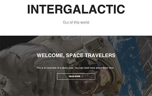 Intergalactic Intergalactic