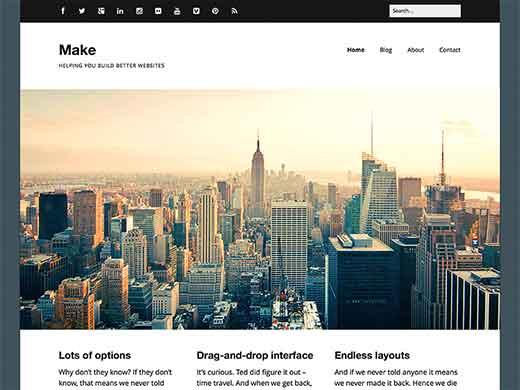 Make - Business Theme for WordPress Free Make - Business Theme for WordPress Free