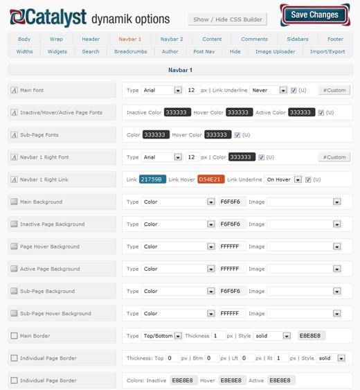 Catalyst Admin Screenshots Catalyst Admin Screenshots