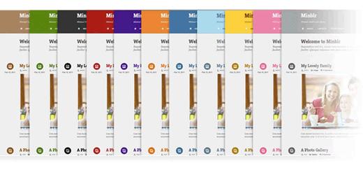 Minblr - Color Schemes