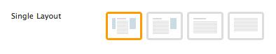 Newsy - Post Layout Options