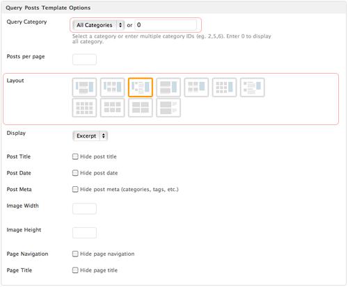 Newsy - Site Layout Options