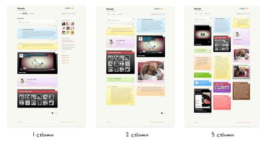 Wumblr Column Layout