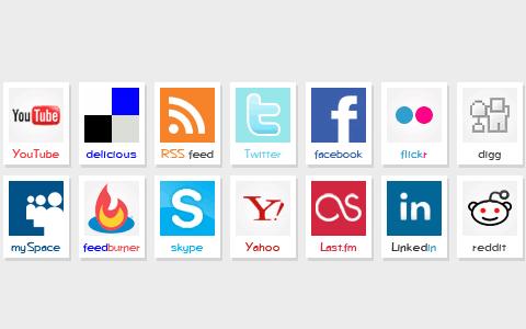 Mega Collection of Social Media Icons