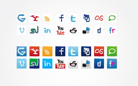 Mega Collection of Social Media Icons