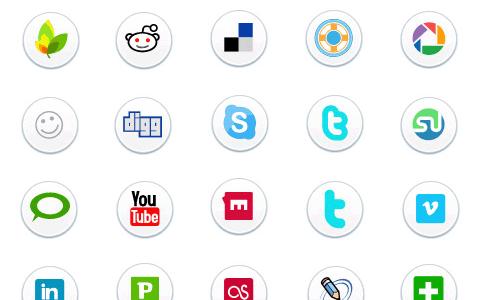 Mega Collection of Social Media Icons