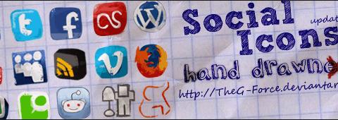 Mega Collection of Social Media Icons