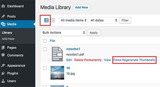 Generating thumbnail for a single PDF file in WordPress Generating thumbnail for a single PDF file in WordPress