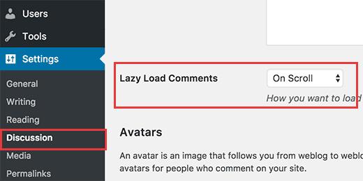 Select how you want to lazy load comments in WordPress Select how you want to lazy load comments in WordPress