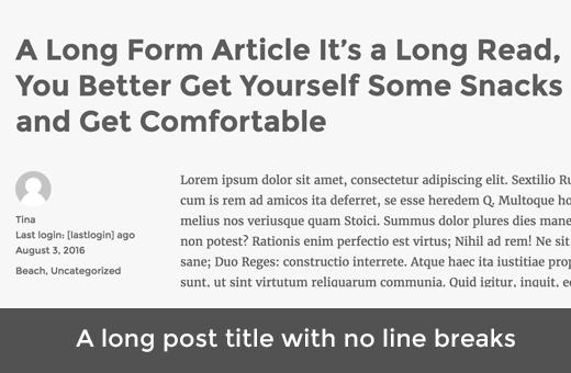 A long post title A long post title