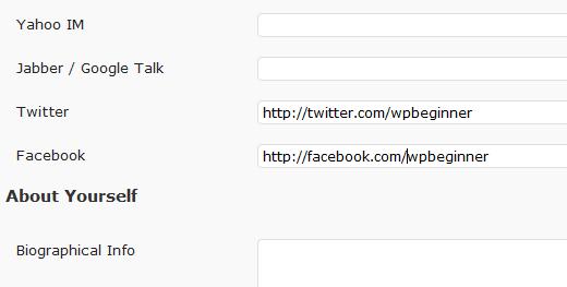 Extend User Contact Info