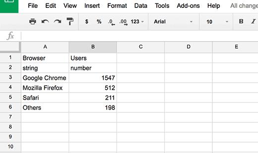 examplesheet Example CSV File