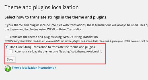 Load locale files for themes and plugins Load locale files for themes and plugins
