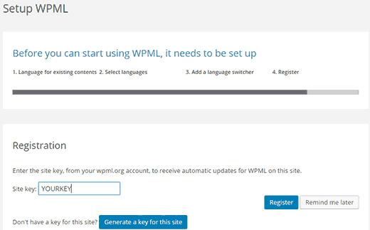 Register site key to receive automatic updates Register site key to receive automatic updates