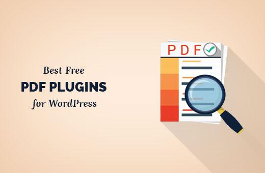 Best PDF plugins for WordPress Best PDF plugins for WordPress