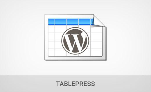 TablePress TablePress