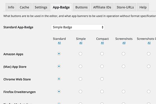 Choose a default badge style Choose a default badge style