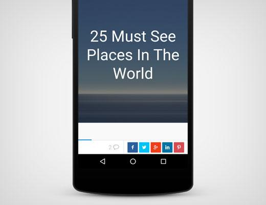 Swifty Bar on mobile screen Swifty Bar on mobile screen