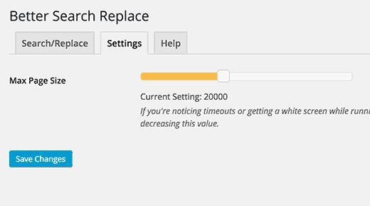 Troubleshooting timeouts during search and replace Troubleshooting timeouts during search and replace