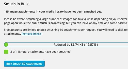 Bulk smush images Bulk smush images