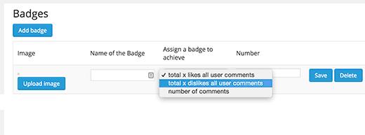 Adding badges for WordPress comments Adding badges for WordPress comments