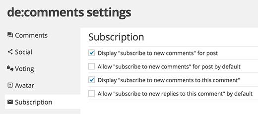 Allow users to subscribe to comments in WordPress Allow users to subscribe to comments in WordPress