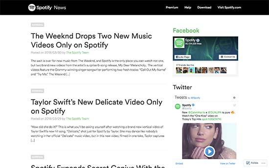 Spotify的 Spotify